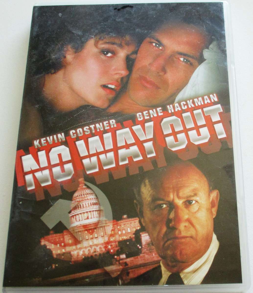 NO WAY OUT Kevin Costner Gene Hackman DVD [BBOX 13]