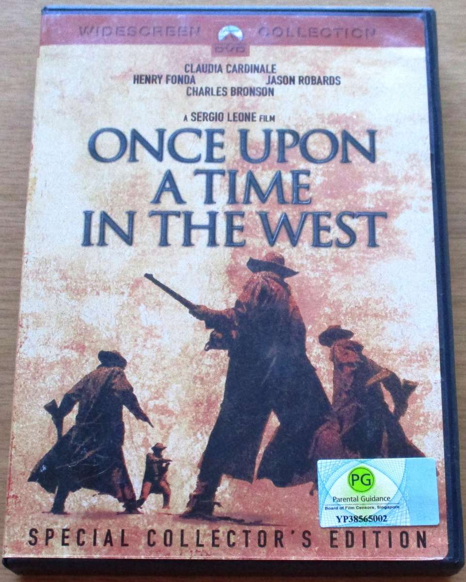 ONCE UPON A TIME IN THE WEST Special Collector's Edition Charles Bronson DVD [BBOX 6] Region 1