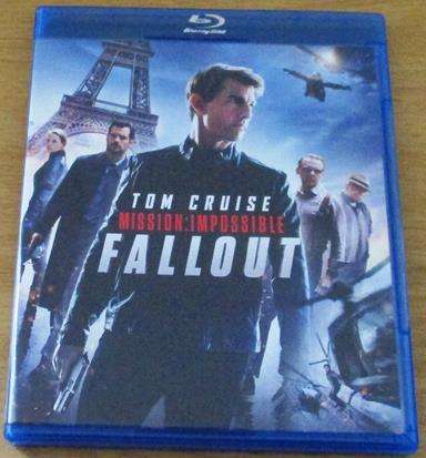 MISSION IMPOSSIBLE Fall Out BLU RAY Tom Cruise [BLU RAY SHELF]