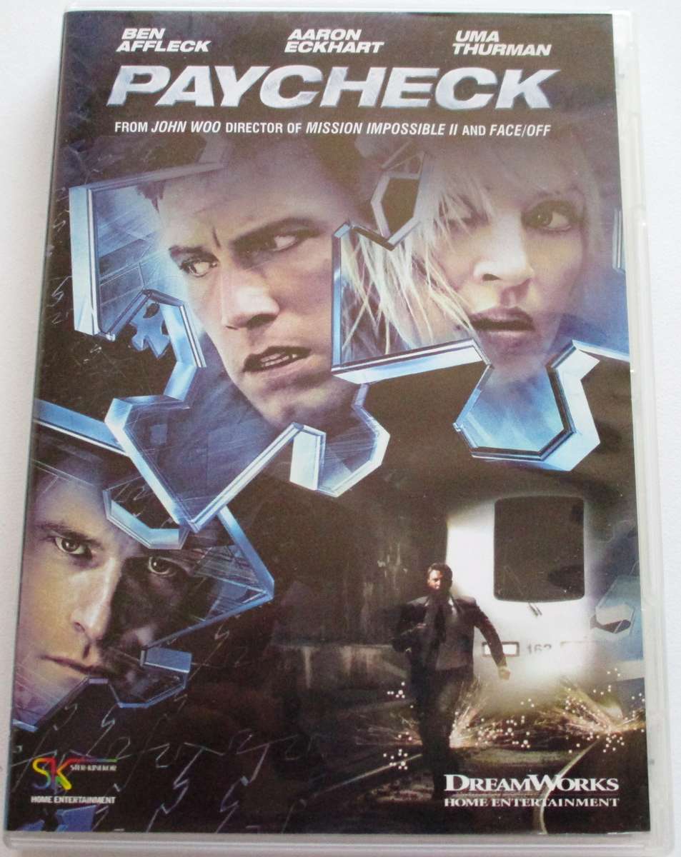 PAYCHECK Ben Affleck DVD [BBOX 12]