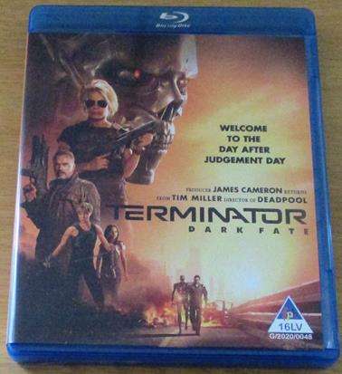 TERMINATOR Dark Fate BLU RAY Schwarzenegger [BLU RAY SHELF]