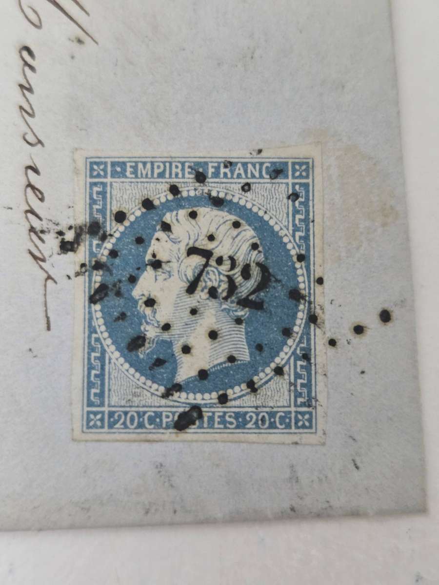 TWO VERY EARLY COVERS WITH MANY BACKSTAMPS-TWO SHADES SEE BELOW