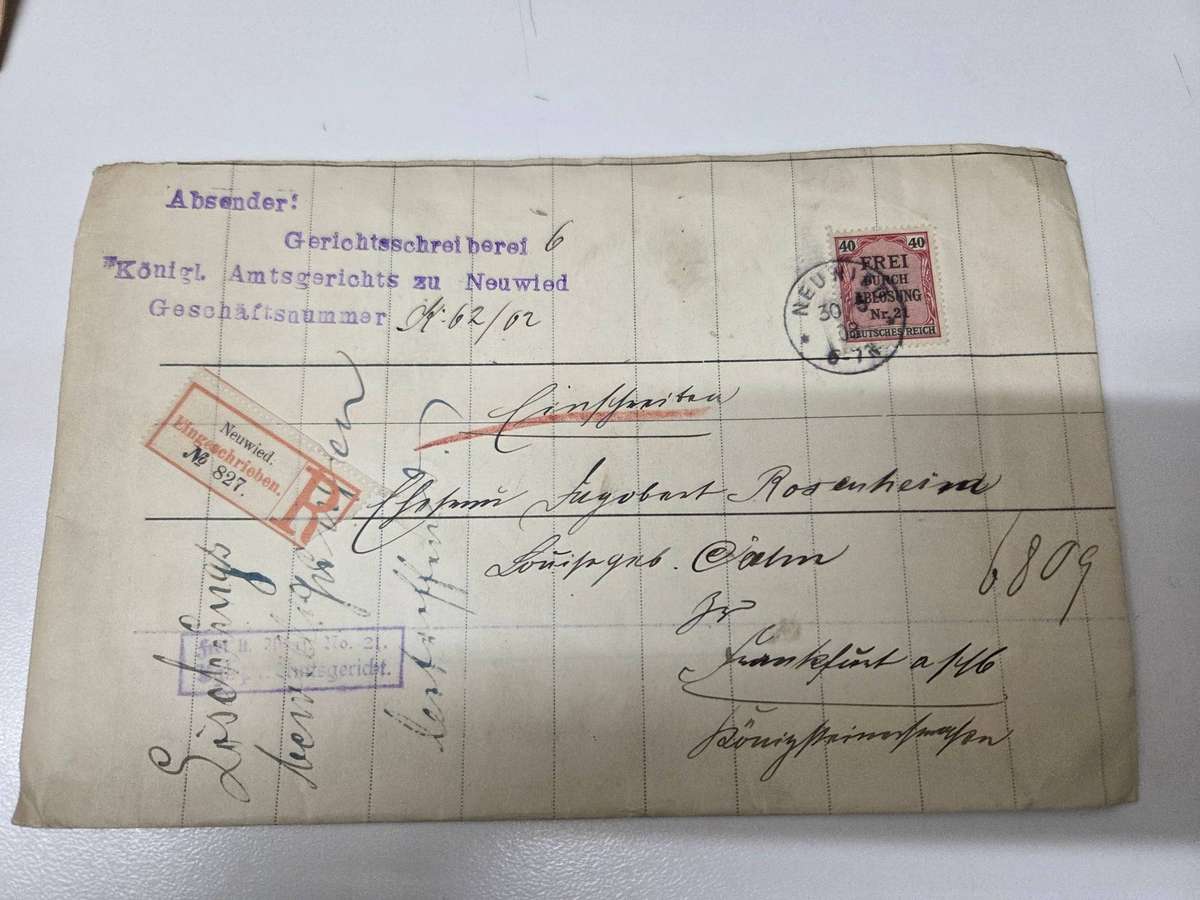GERMANY-SCARCE COVER WITH LOVELY LABEL SEE BELOW