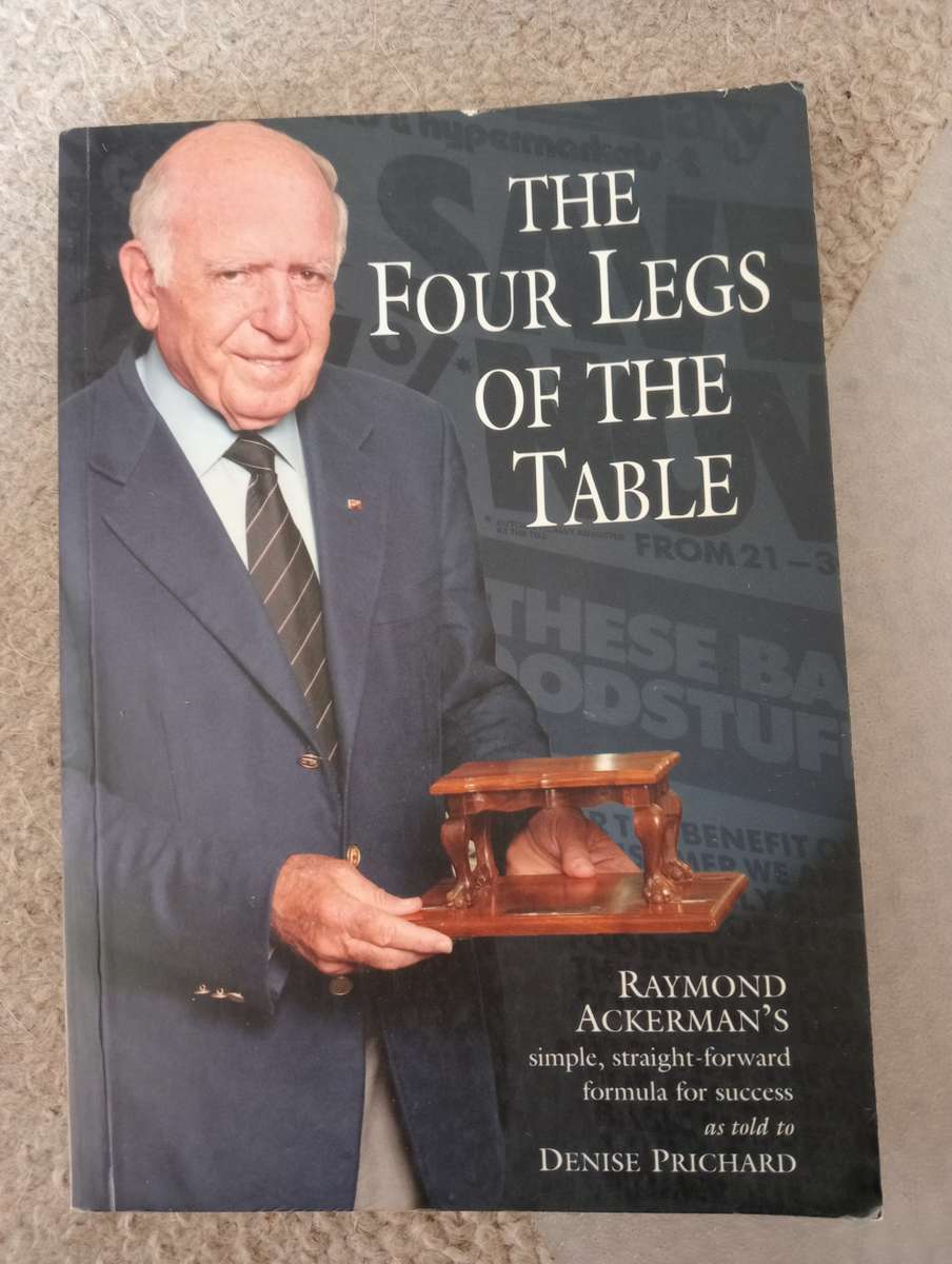 SIGNED BOOKS ON AUCTION TODAY   VERY SCARCE  " RAYMOND ACKERMAN`S RIDE TO SUCCESS   "    `