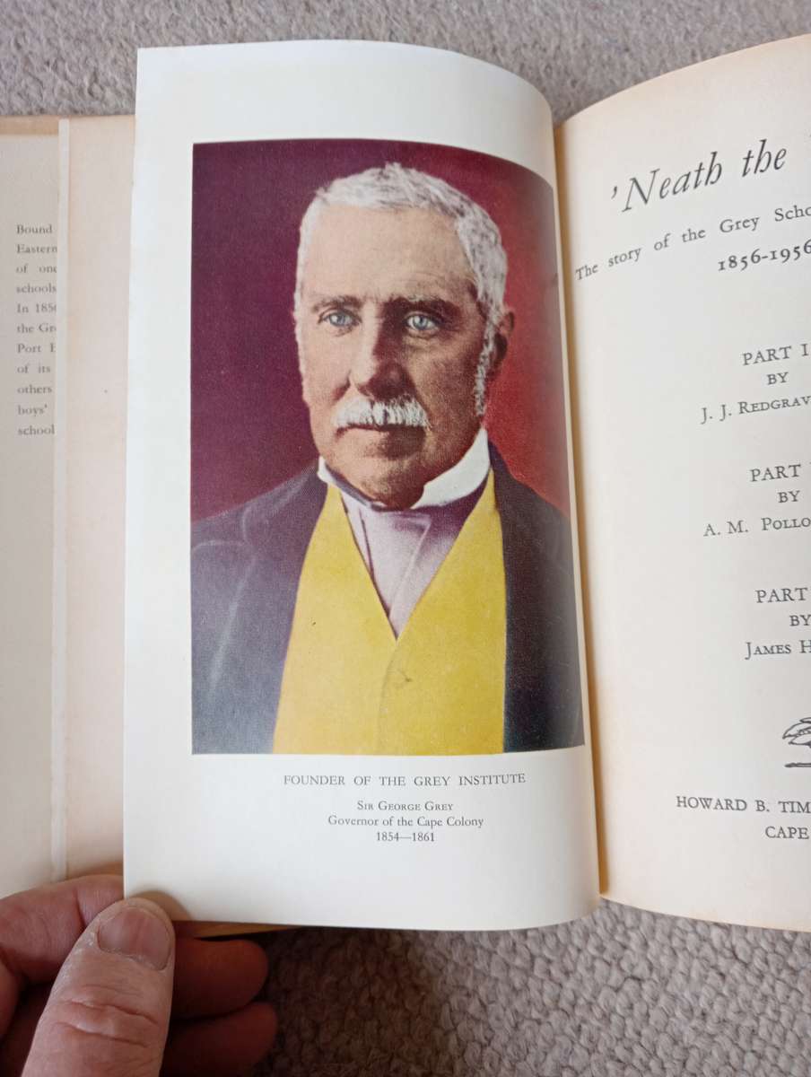 SIGNED BOOKS ON AUCTION TODAY   VERY SCARCE  " HISTORY OF THE GREAT GREY`S COLLEGE SCHOOL   "    `