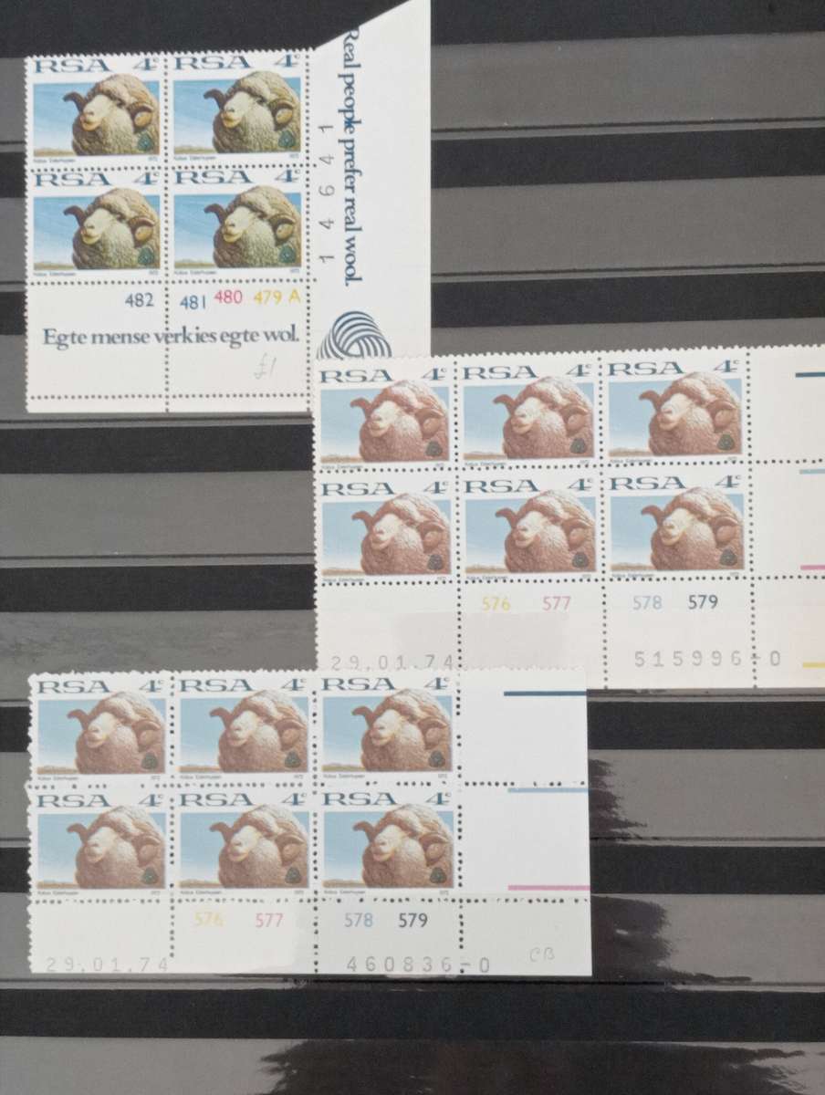 RSA-SOME SUPERB UMM CONTROL BLOCKS-SOME CTO BUT SOME SCARCE !!!-SEE BELOW