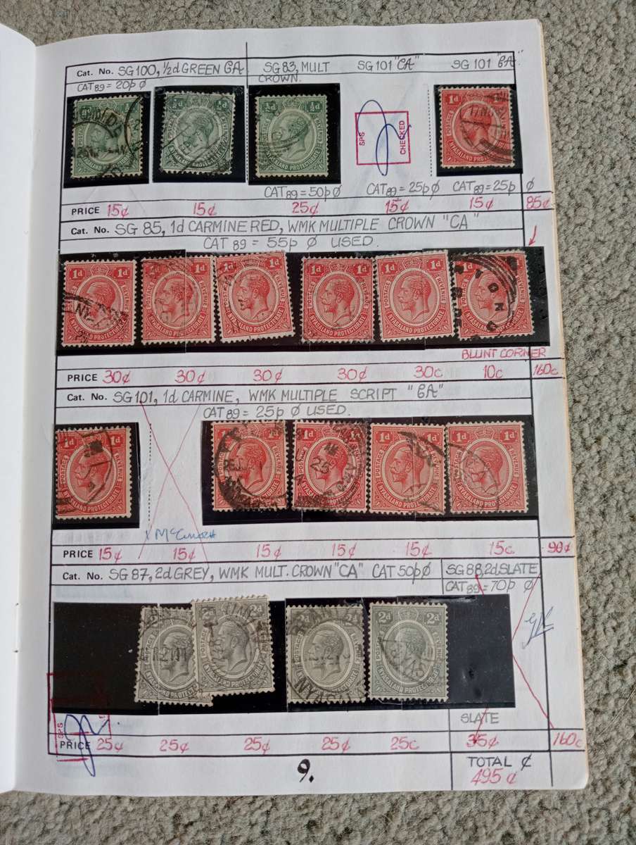 MANY USEFUL PAGES IN APPROVAL BOOKS-YOU WILL RECEIVE MORE THAN YOU SEE BELOW