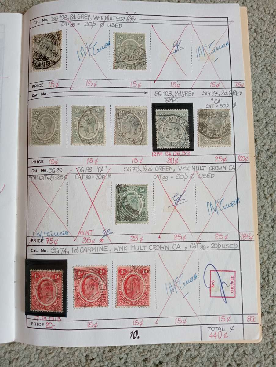 MANY USEFUL PAGES IN APPROVAL BOOKS-YOU WILL RECEIVE MORE THAN YOU SEE BELOW