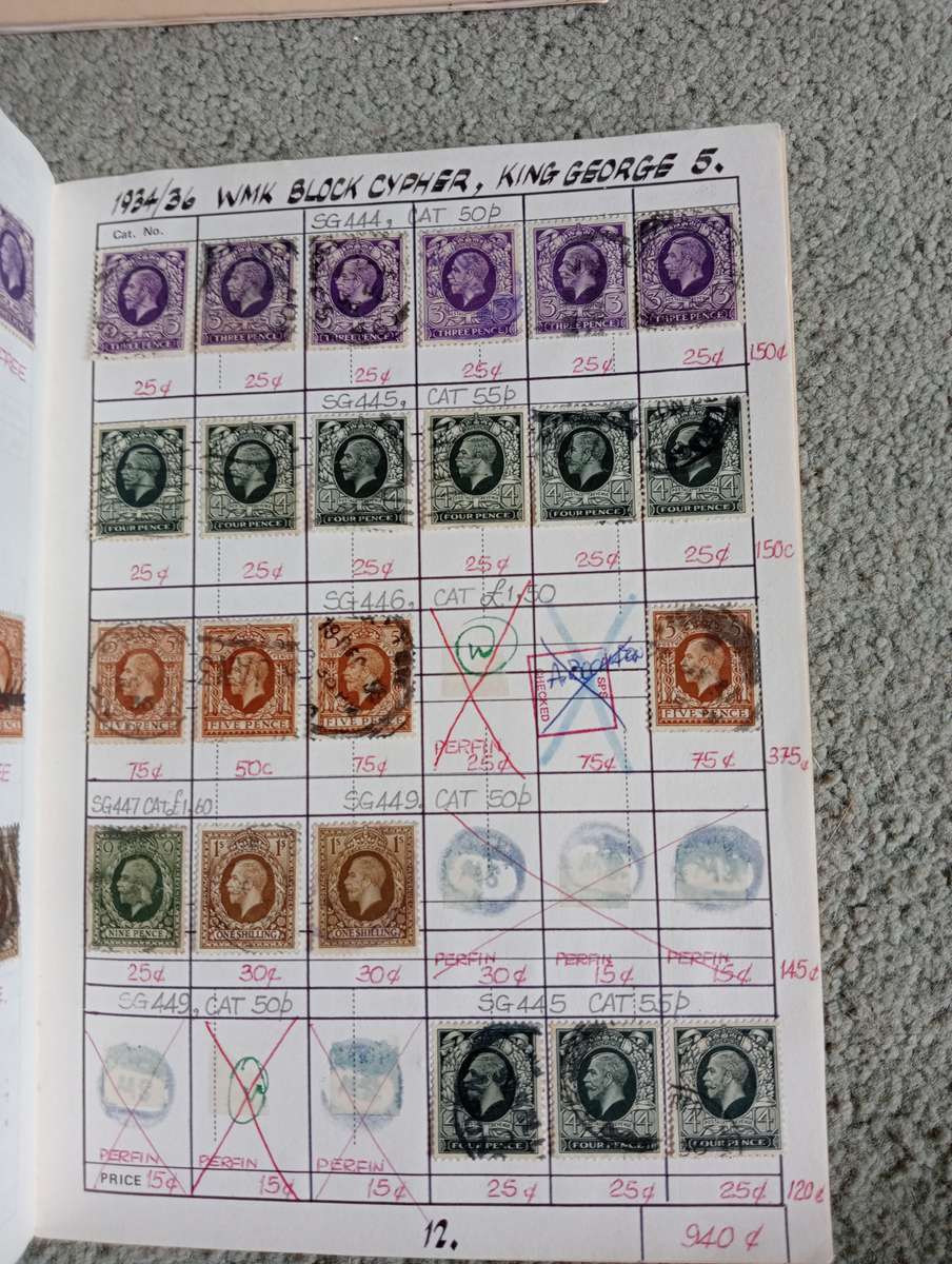 MANY USEFUL PAGES IN APPROVAL BOOKS-YOU WILL RECEIVE MORE THAN YOU SEE BELOW