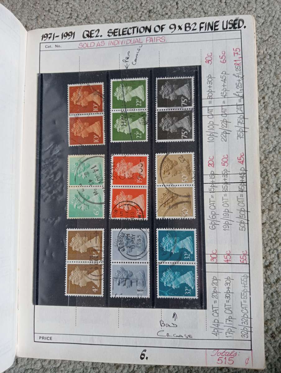 MANY USEFUL PAGES IN APPROVAL BOOKS-YOU WILL RECEIVE MORE THAN YOU SEE BELOW