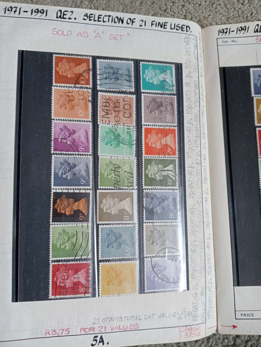 MANY USEFUL PAGES IN APPROVAL BOOKS-YOU WILL RECEIVE MORE THAN YOU SEE BELOW