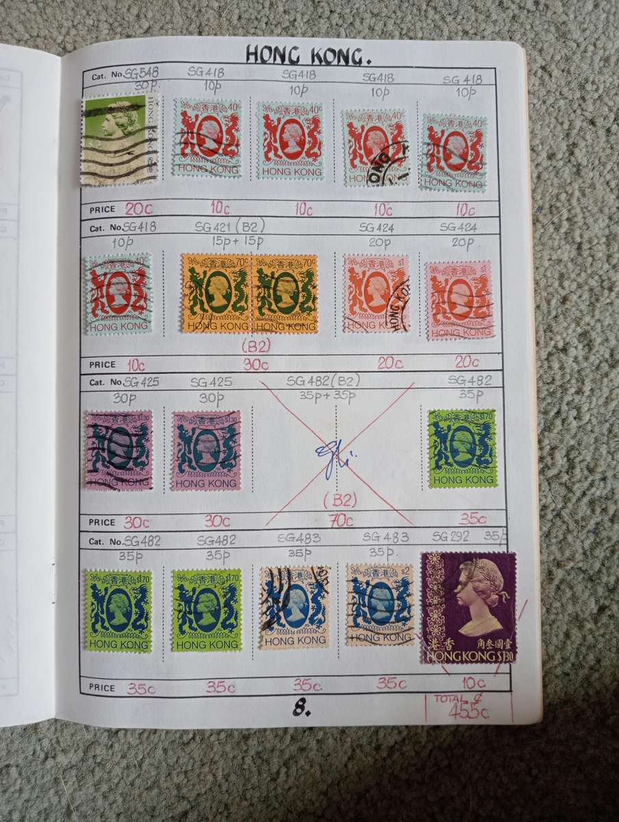 MANY USEFUL PAGES IN APPROVAL BOOKS-YOU WILL RECEIVE MORE THAN YOU SEE BELOW