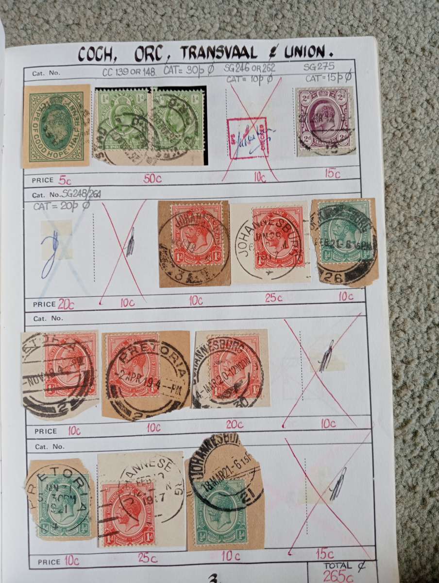 MANY USEFUL PAGES IN APPROVAL BOOKS-YOU WILL RECEIVE MORE THAN YOU SEE BELOW