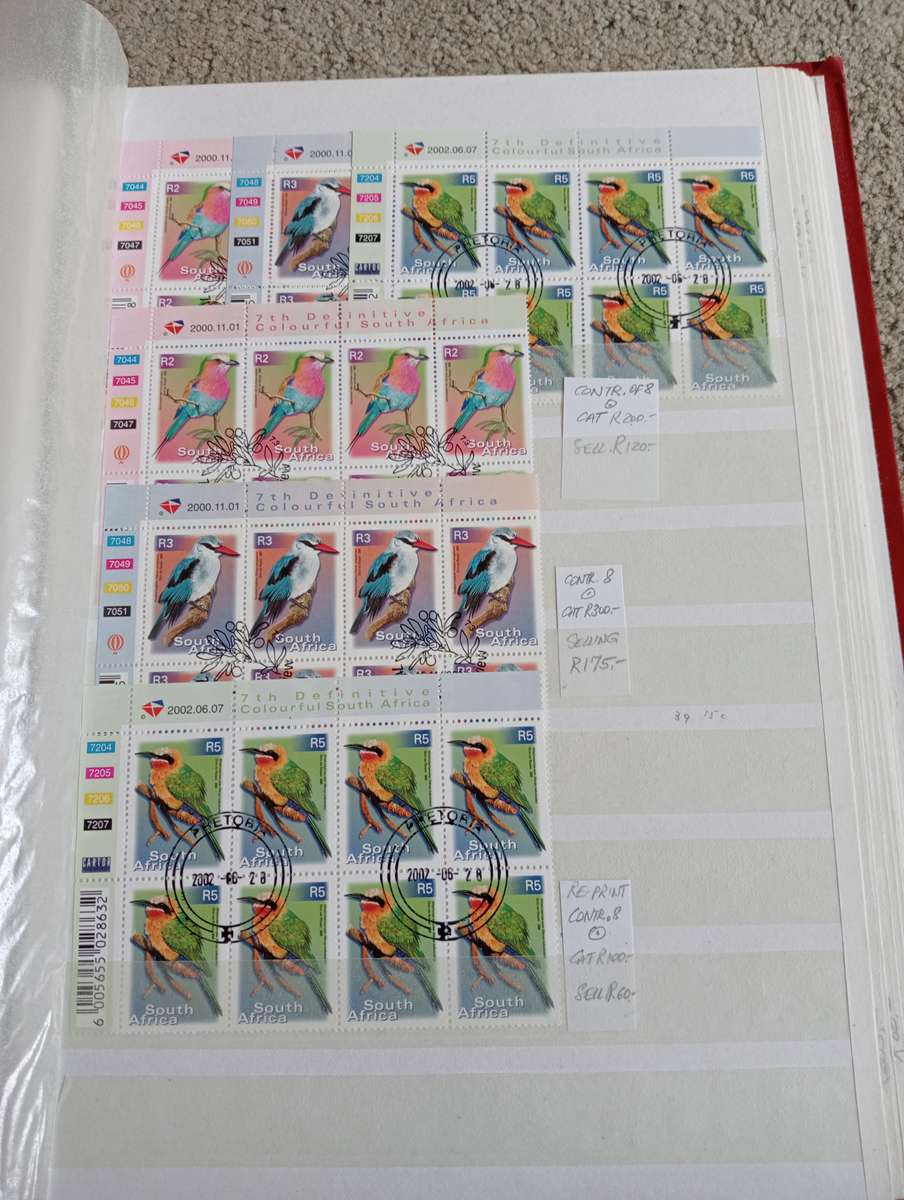 VALUABLE BIRDS ETC M/SHEETS  COLLECTION-NAMIBIA BLOCKS TBVC CONTROLS AND MANY MORE