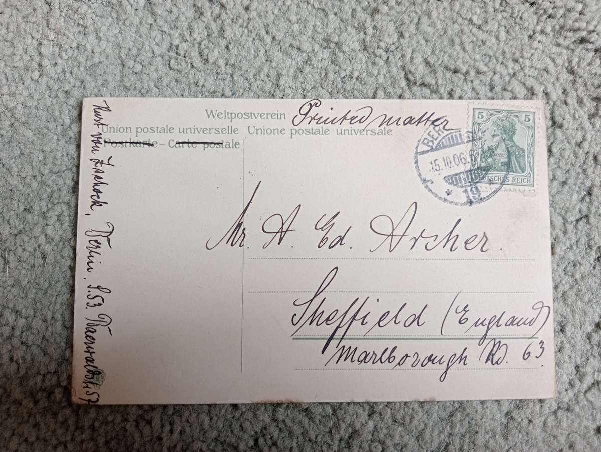 SCARCE EARLY 1900`S  GERMAN ETC CARDS- MUST SEE BELOW  !!!  -MANY LOTS ON OFFER SEE THEM ALL