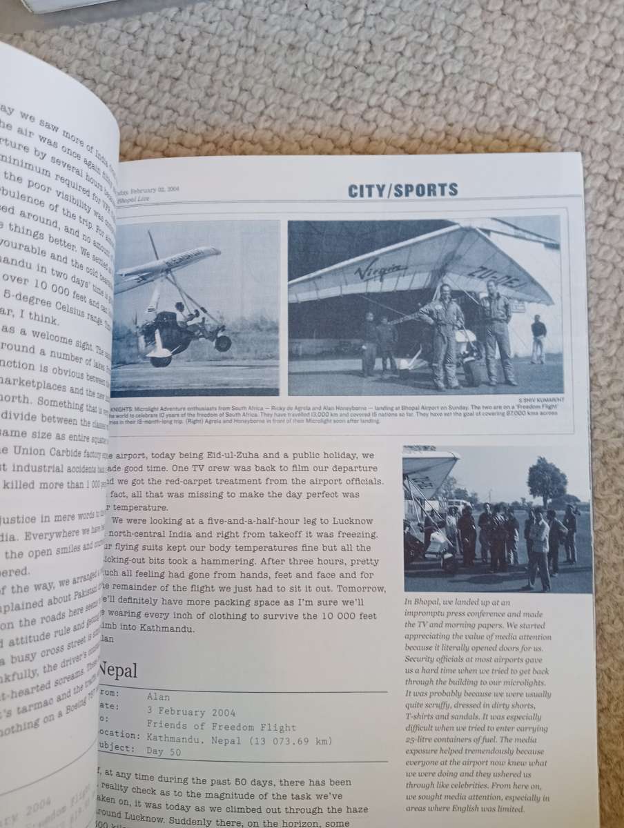 SIGNED BOOKS ON AUCTION TODAY  READ BELOW  " FREEDOM OF FLIGHT-ONE LONG FLIGHT !!!   "