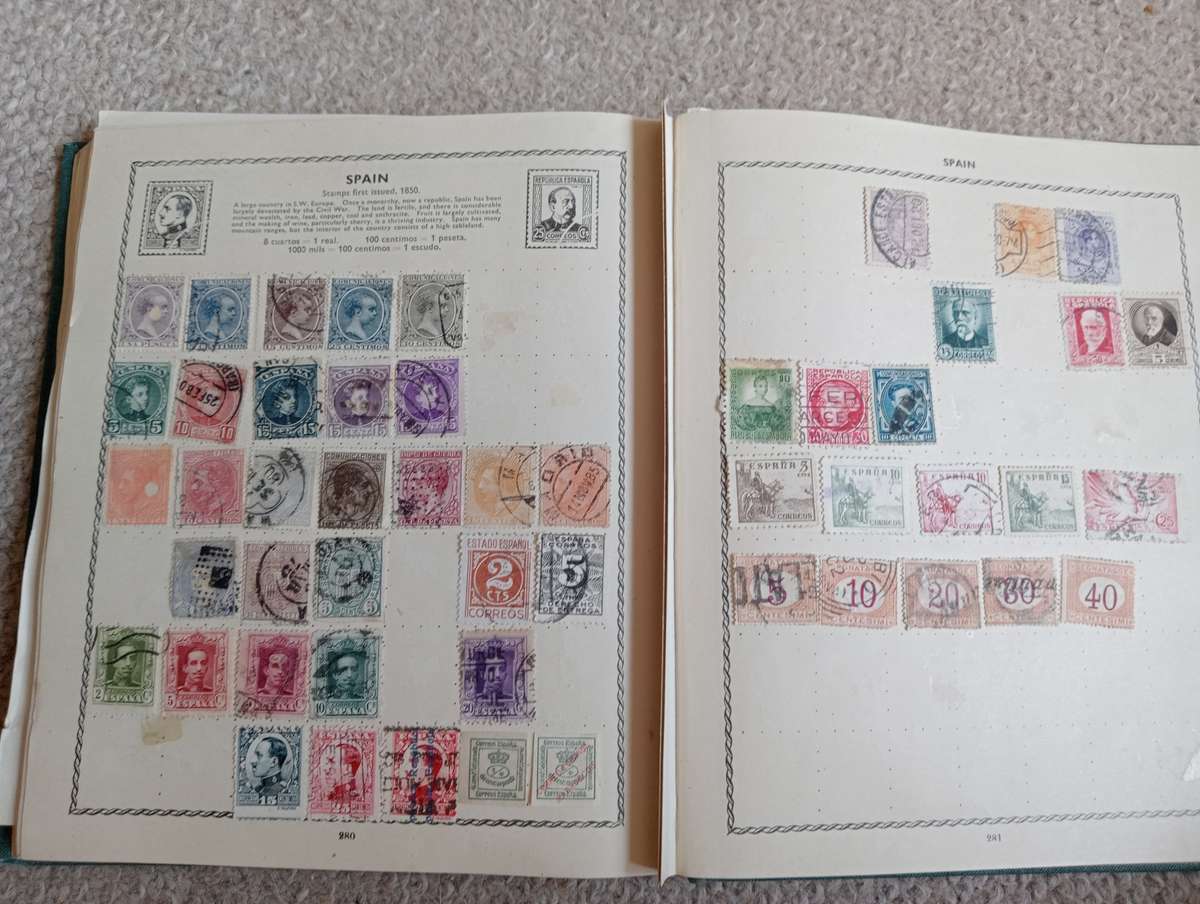 MANY STAMPS IN GOOD CONDITION FROM 1800`S TO MID 1940`S-HUNDREDS-SEE BELOW