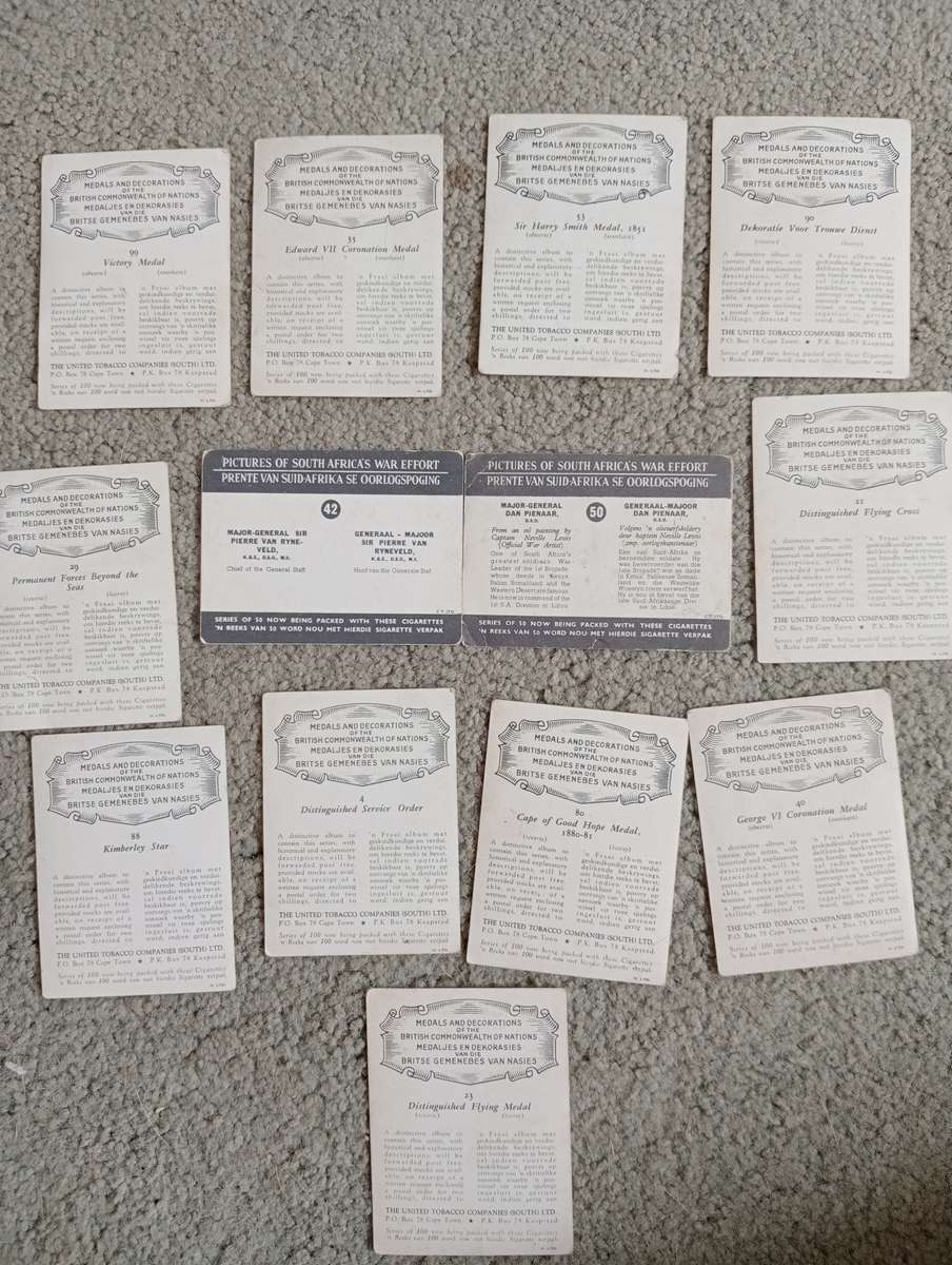 A LOVELY BATCH OF CIGARETTE CARDS-NOT MY FIELD  !!!!!