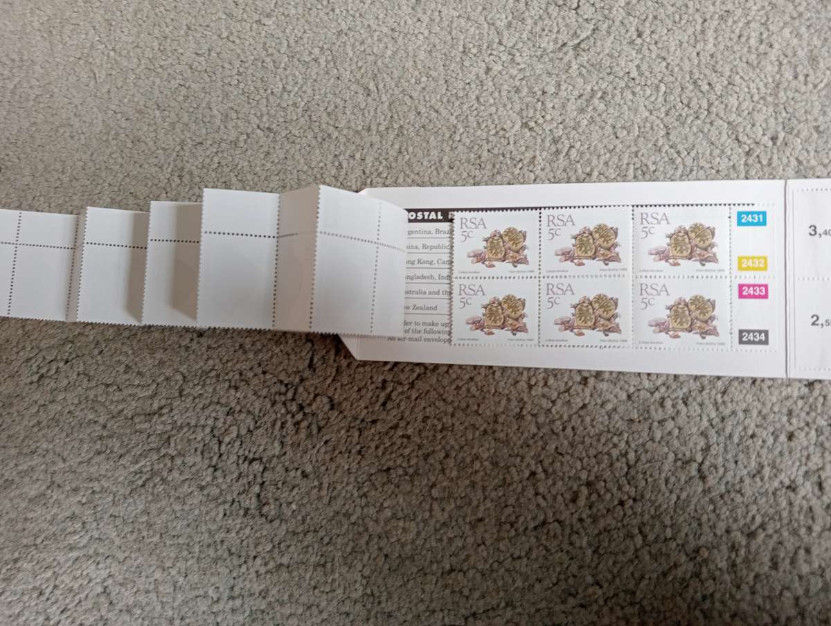 RSA-1993 VERY SCARCE TOURISIM BOOKLETS WITH ADDED PANES+ STICKERS-SEE BELOW