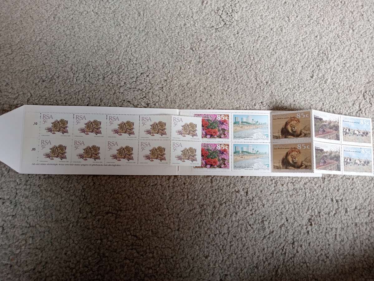 RSA-1993 VERY SCARCE TOURISIM BOOKLETS WITH ADDED PANES+ STICKERS-SEE BELOW