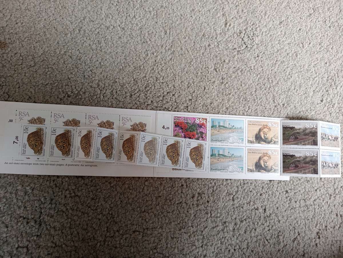 RSA-1993 VERY SCARCE TOURISIM BOOKLETS WITH ADDED PANES+ STICKERS-SEE BELOW