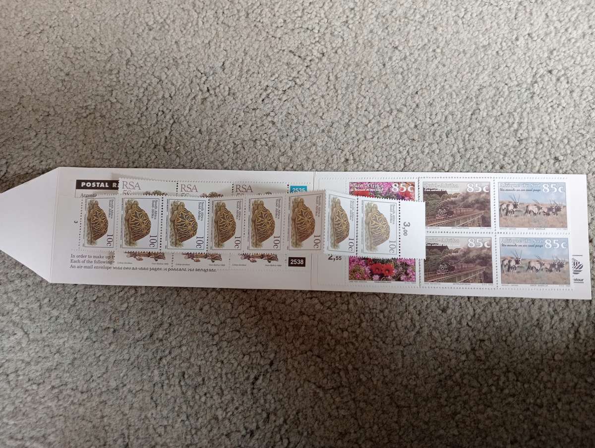 RSA-1993 VERY SCARCE TOURISIM BOOKLETS WITH ADDED PANES+ STICKERS-SEE BELOW