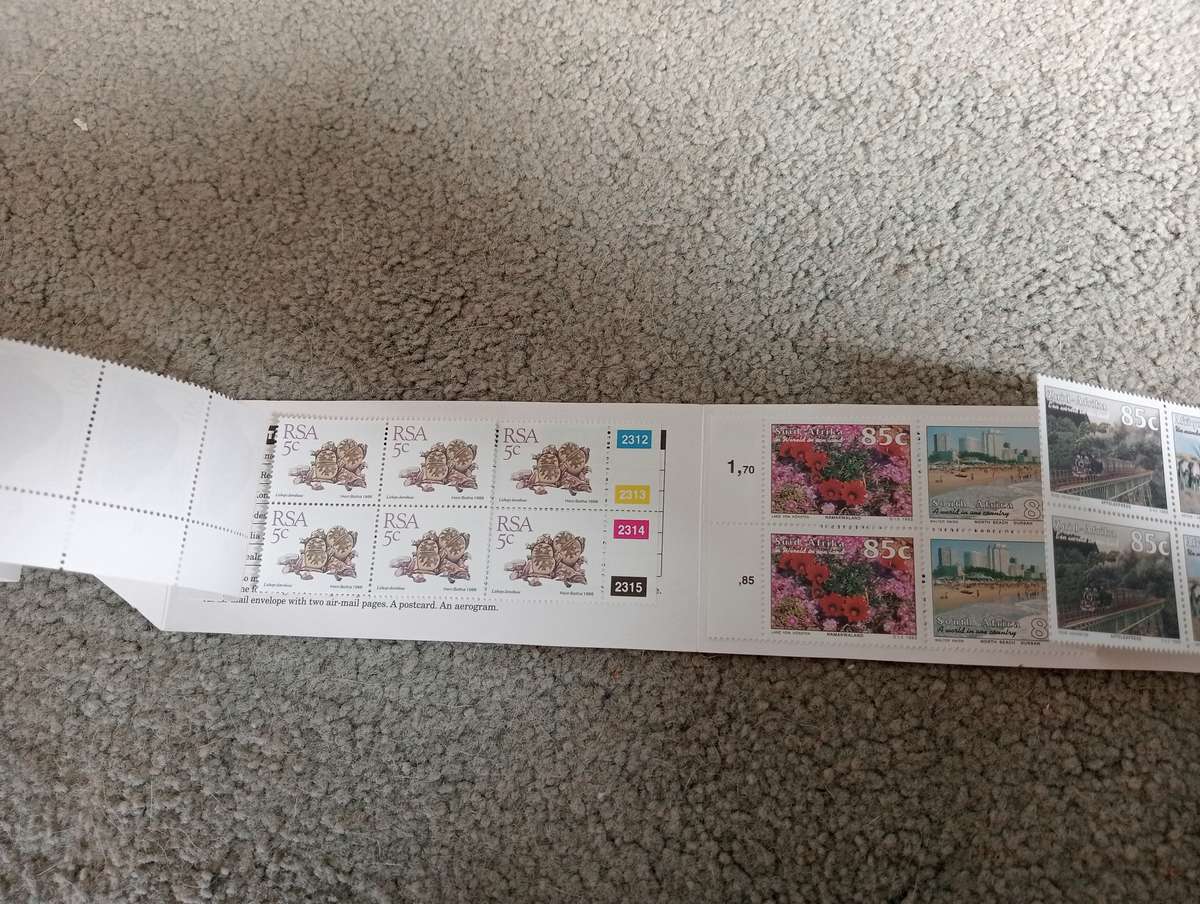 RSA-1993 VERY SCARCE TOURISIM BOOKLETS WITH ADDED PANES+ STICKERS-SEE BELOW