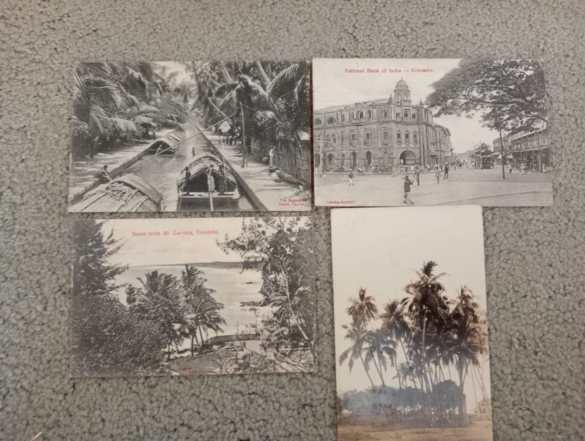 LOVELY     4 EARLY 1900`s POSTCARDS-SEE THEM ALL TODAY-ANY BUY NOW GETS AN EXTRA CARD !!!