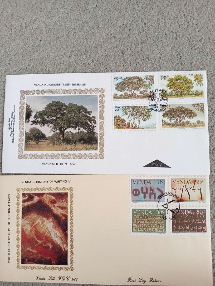 VENDA/TRANSKEI ADDITIONAL VALUES ETC-WONDERFUL AND SCARCE LIMITED " SILK COVERS "  SEE ALL LISTED