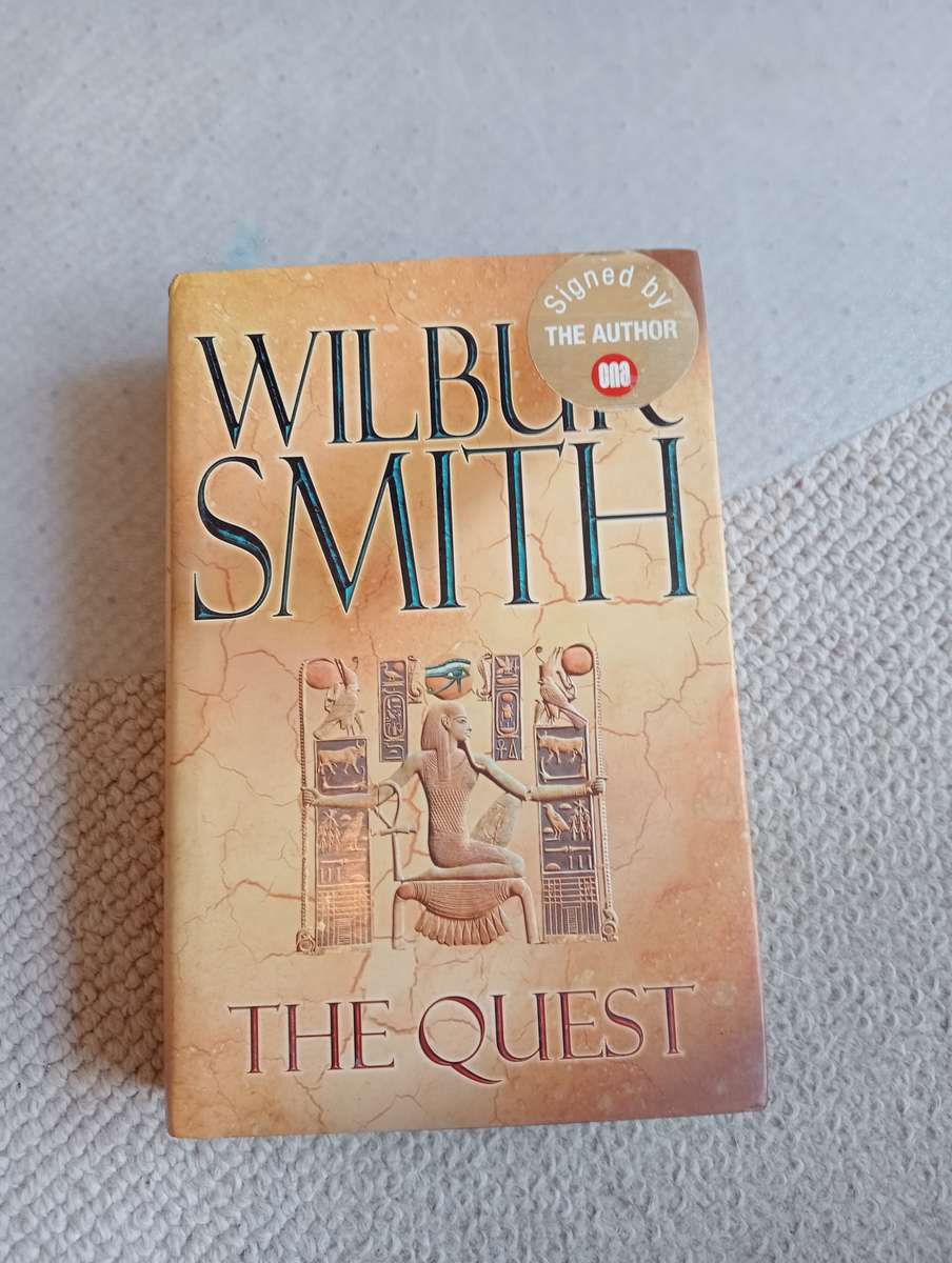 SIGNED BOOKS ON AUCTION  SOME SCARCE !!   READ BELOW  " VERY SCARCE SIGNED BY WILBUR SMITH    "