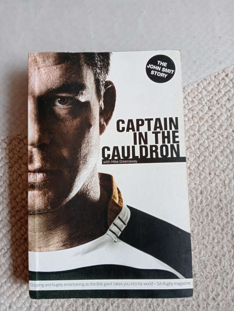 SIGNED BOOKS ON AUCTION  SOME SCARCE !!    " RUGBY LEGEND JOHN SMIT-SIGNED !!!   "