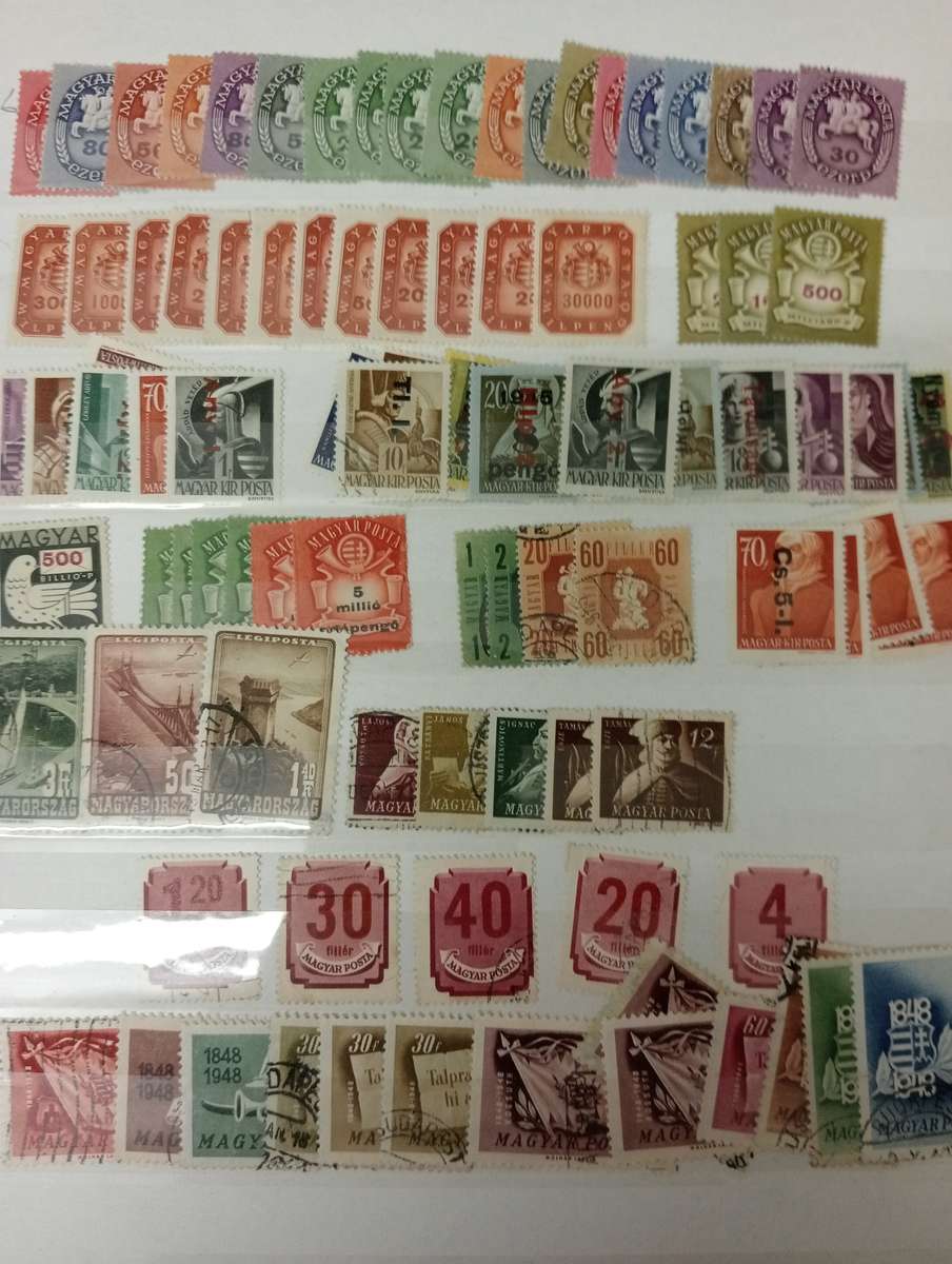 HUNGARY-LOVELY TWO STOCK PAGES,SETS DIFFICULT SINGLES-BUY NOW`S GET FREE ITEMS