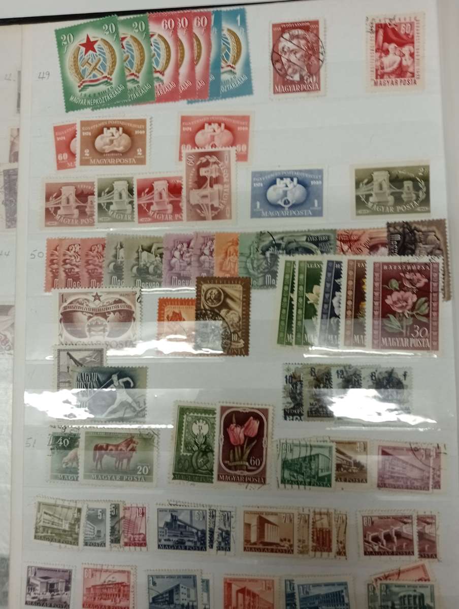 HUNGARY-LOVELY TWO STOCK PAGES,SETS DIFFICULT SINGLES-BUY NOW`S GET FREE ITEMS