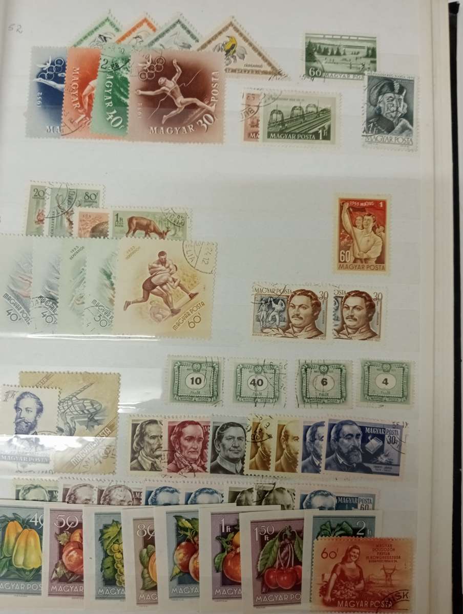 HUNGARY-LOVELY TWO STOCK PAGES,SETS DIFFICULT SINGLES-BUY NOW`S GET FREE ITEMS