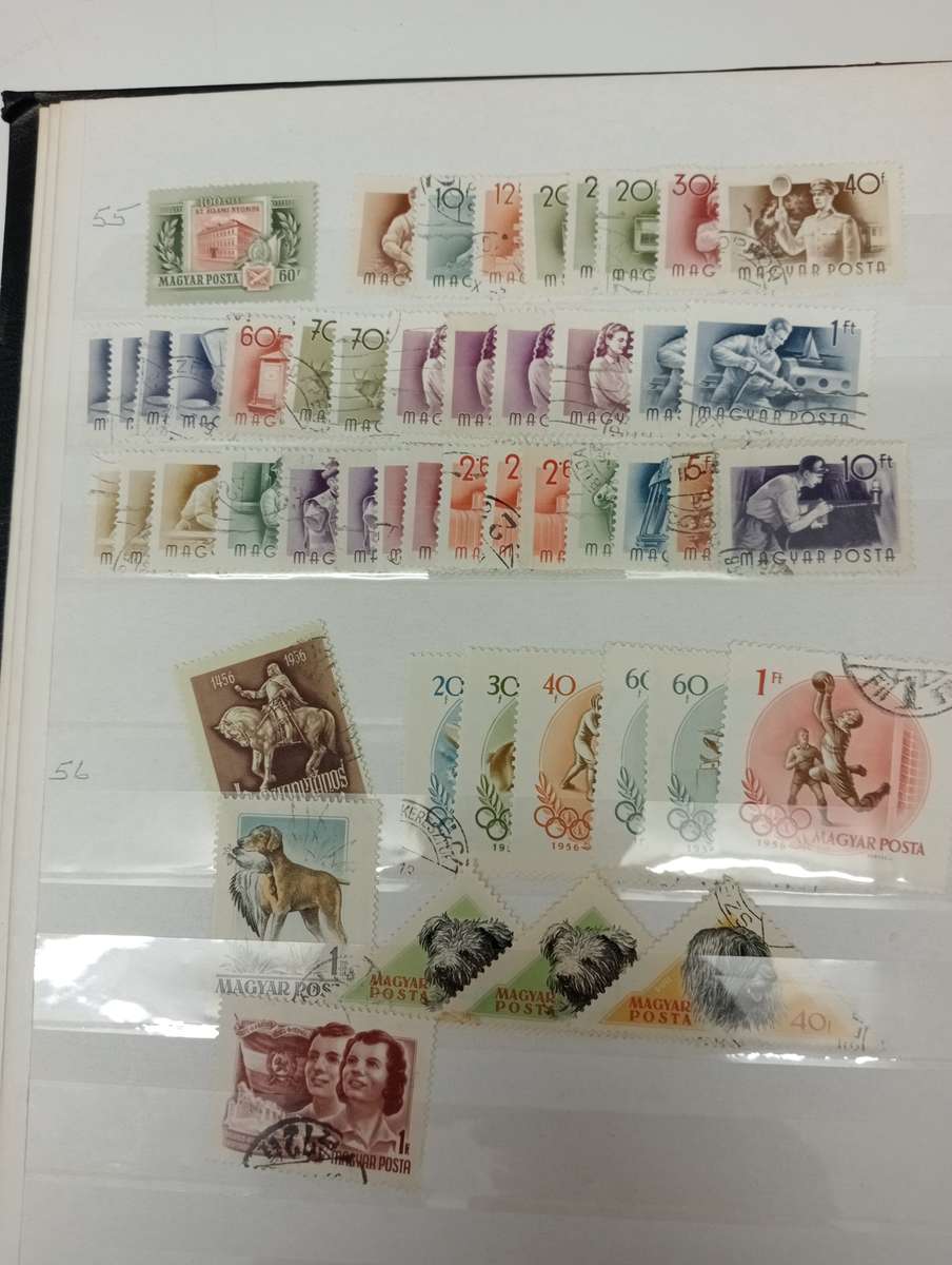 HUNGARY-LOVELY TWO STOCK PAGES,SETS DIFFICULT SINGLES-BUY NOW`S GET FREE ITEMS