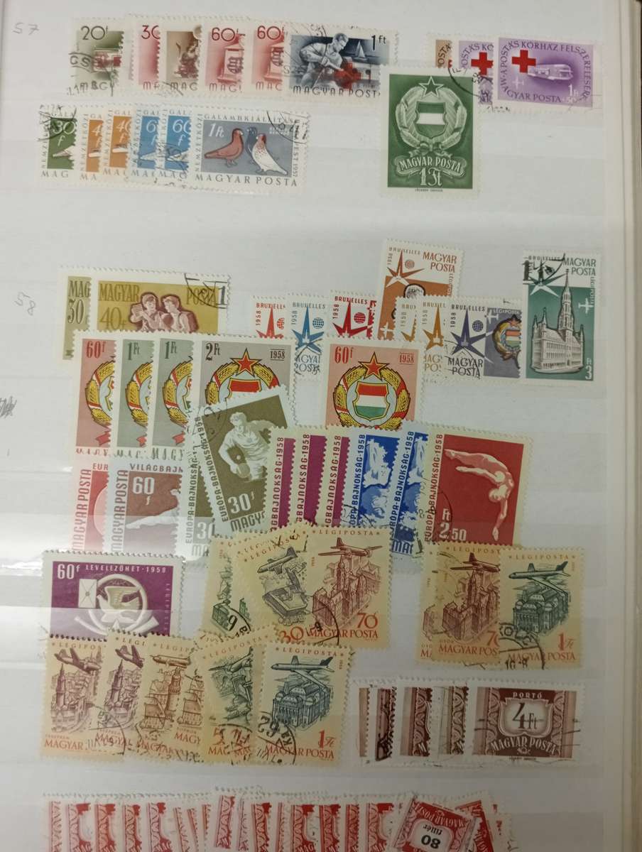 HUNGARY-LOVELY TWO STOCK PAGES,SETS DIFFICULT SINGLES-BUY NOW`S GET FREE ITEMS