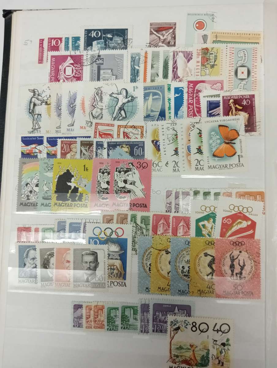 HUNGARY-LOVELY TWO STOCK PAGES,SETS DIFFICULT SINGLES-BUY NOW`S GET FREE ITEMS