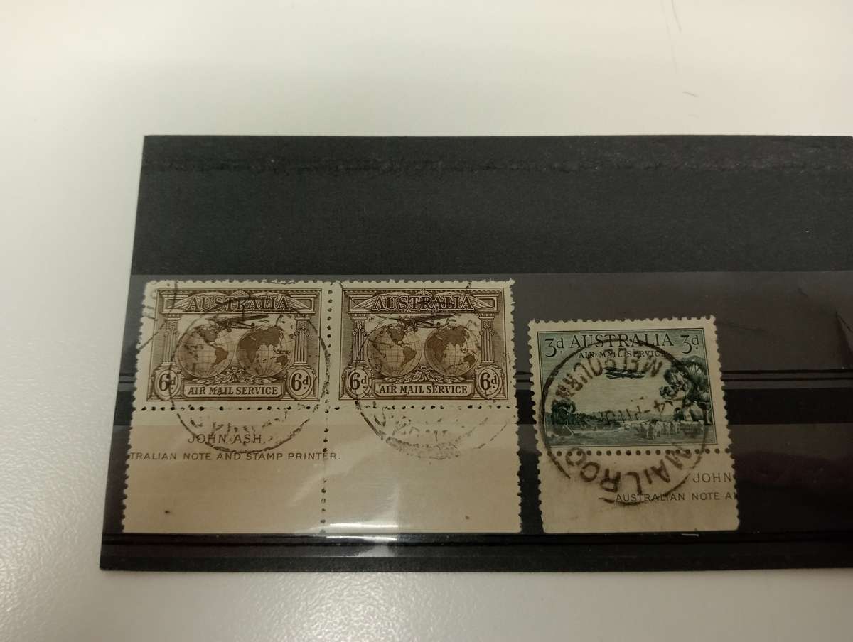 CANADA-SCARCE VFU IMPRINT PAIR AND PART IMPRINT