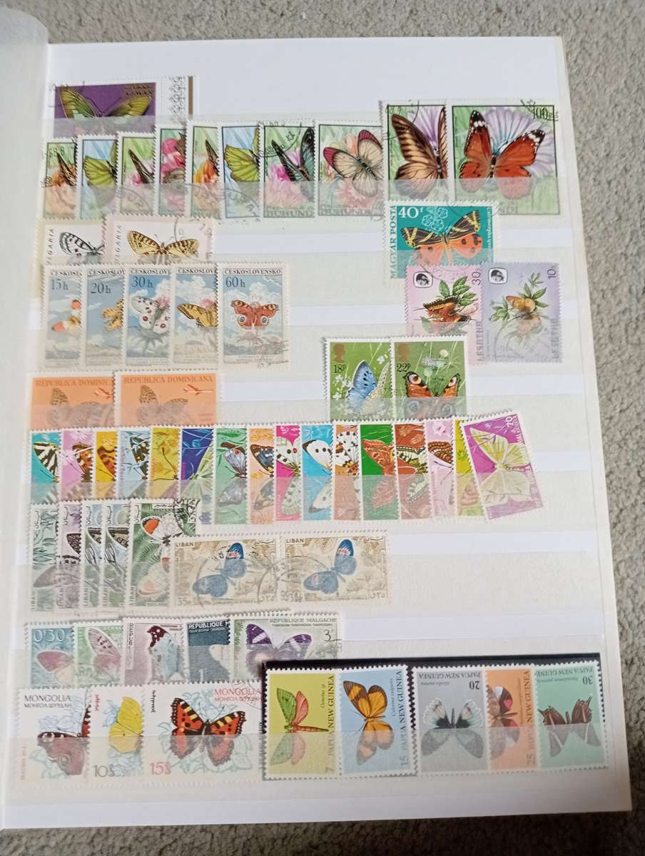 BUTTERFLIES ETC SETS ETC   TWO FULL STOCK PAGES   " ANY BUY NOW`S GETS FREE GIFTS "SEE BELOW