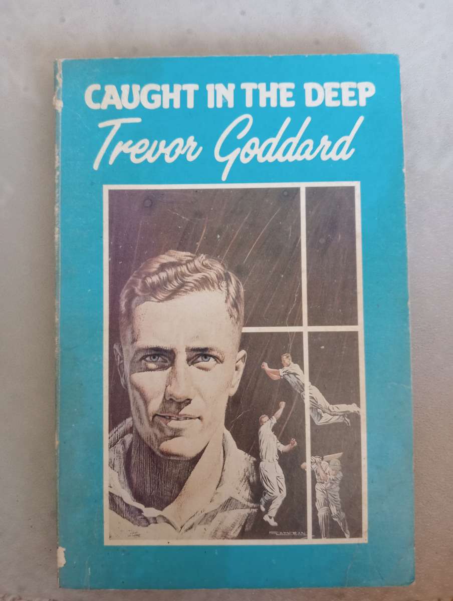 SIGNED BOOKS ON AUCTION TODAY- " SCARCE CRICKET BOOK SIGNED BY    TREVOR GODDARD  "