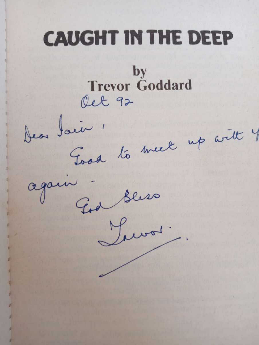 SIGNED BOOKS ON AUCTION TODAY- " SCARCE CRICKET BOOK SIGNED BY    TREVOR GODDARD  "