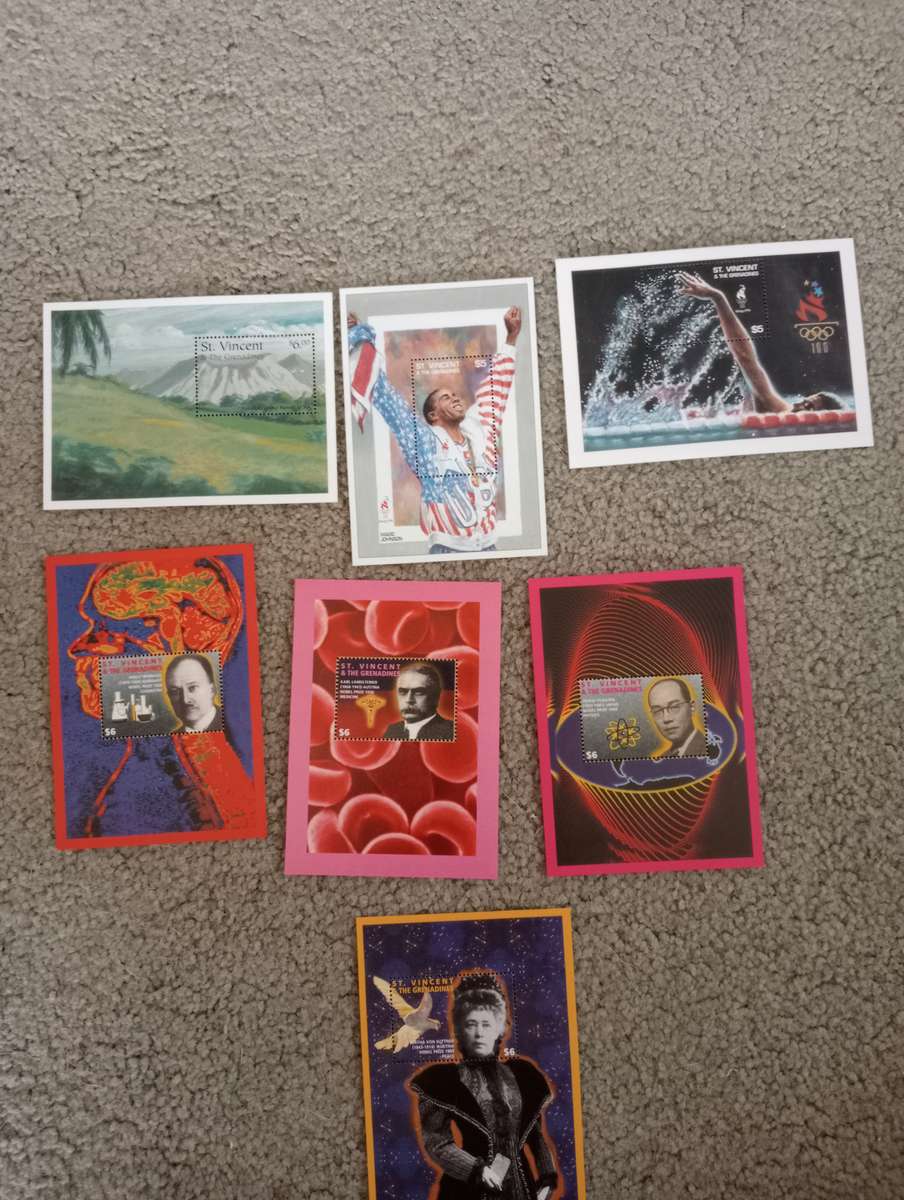 ST.VINCENT SUPERB POST OFFICE FRESH M/SHEETS ETC-HIGH CAT VALUE    BUY NOW`S GET FREE ITEMS