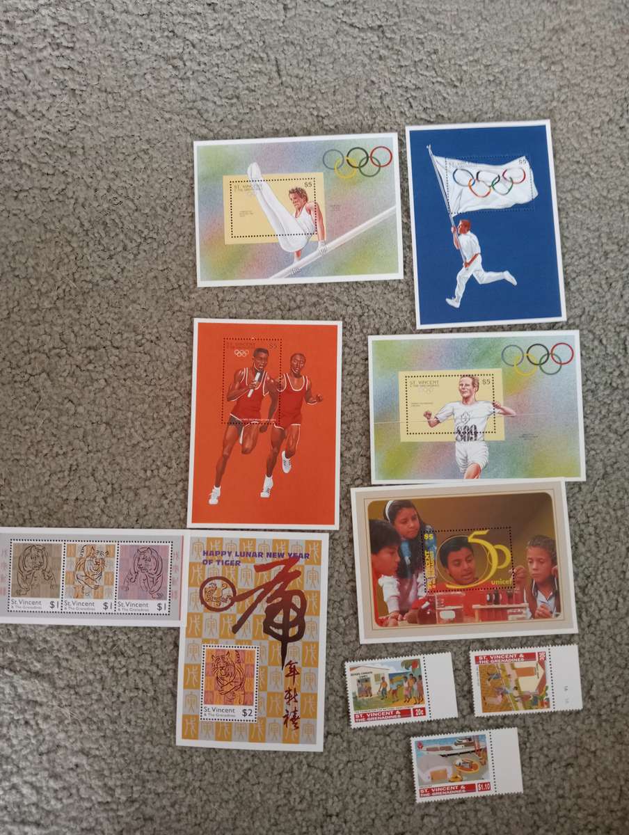 ST.VINCENT SUPERB POST OFFICE FRESH M/SHEETS ETC-HIGH CAT VALUE    BUY NOW`S GET FREE ITEMS