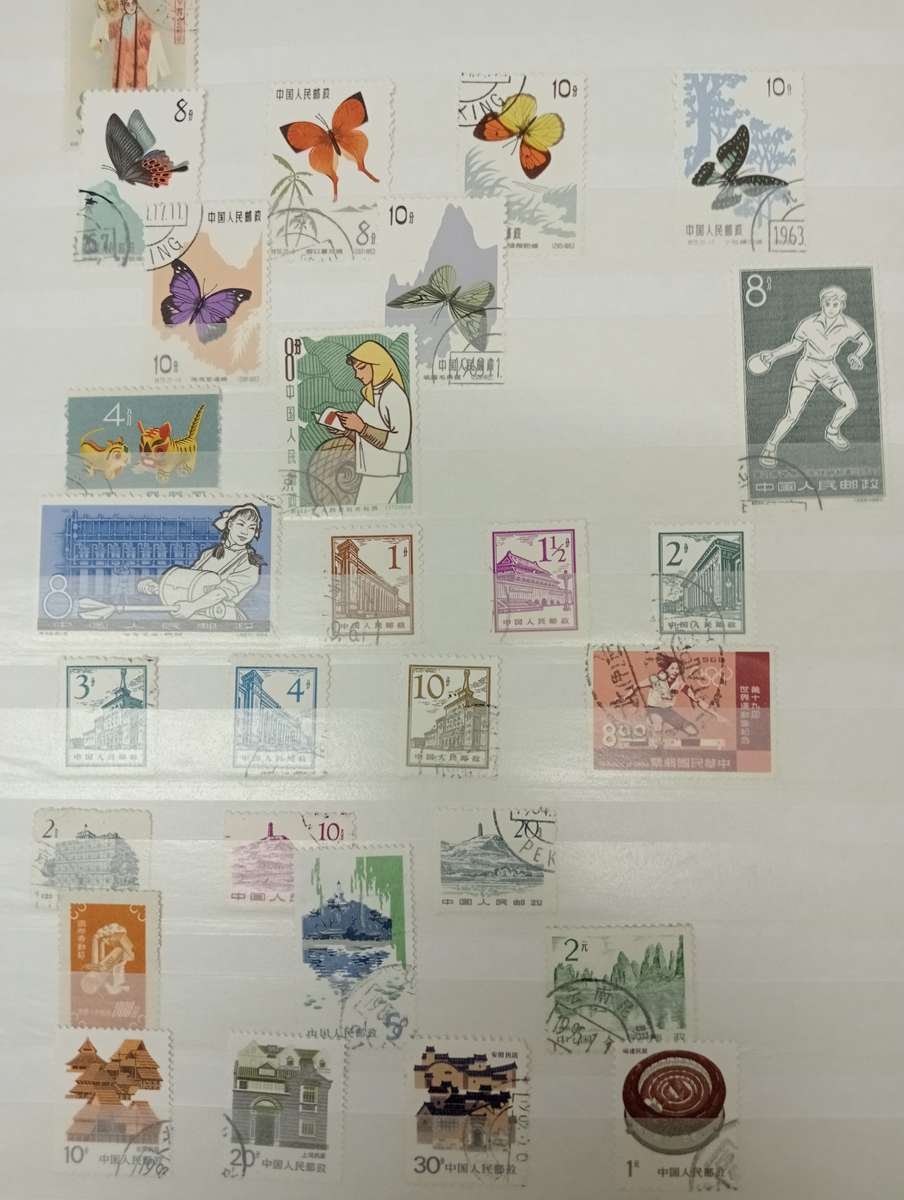 LOVELY SCARCE CHINESE LOTS VFM/USED-SEE ALL THE LOTS-BUYER WHO BUYS THE MOST GETS THE ALBUM