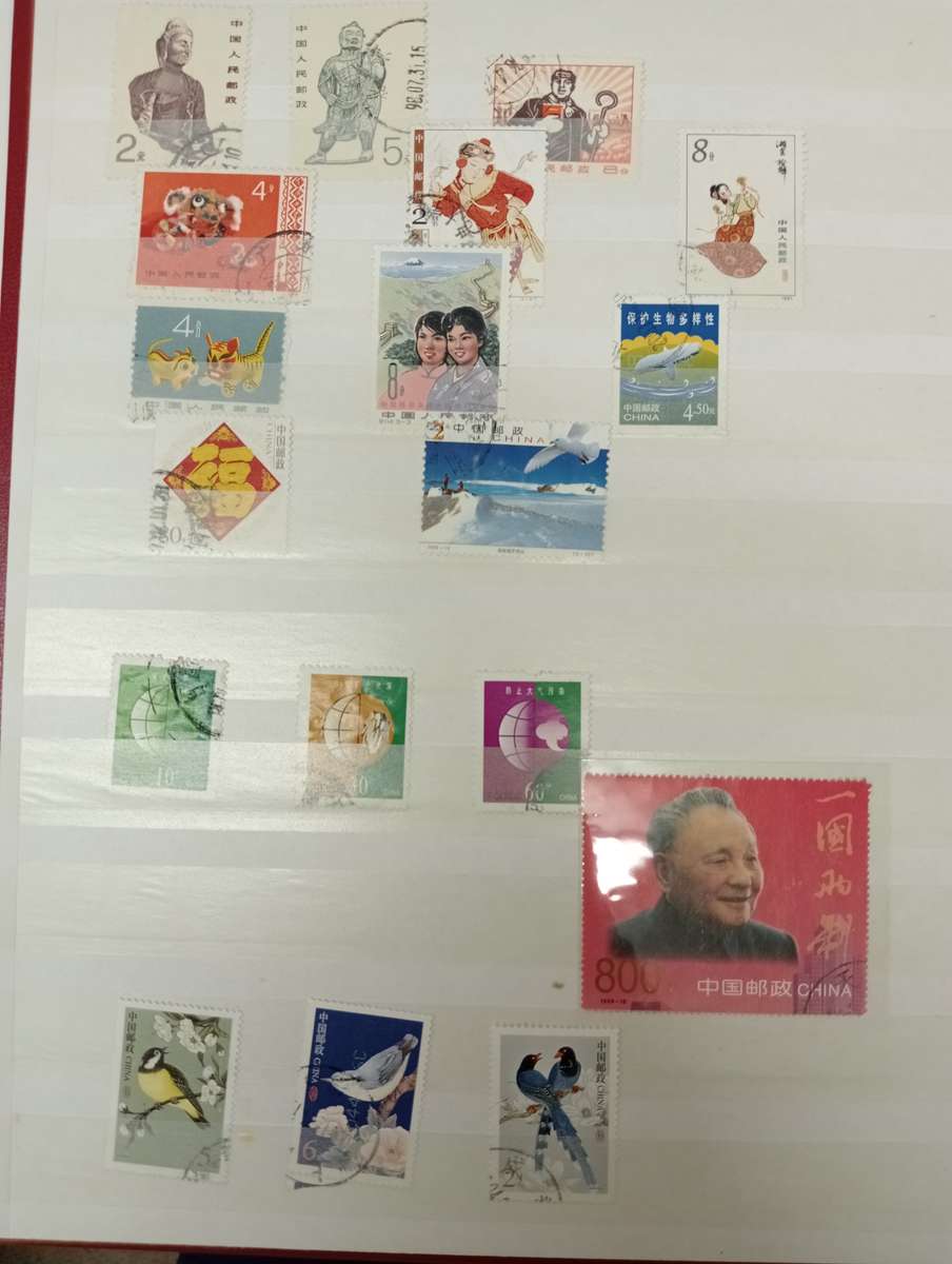 LOVELY SCARCE CHINESE LOTS VFM/USED-SEE ALL THE LOTS-BUYER WHO BUYS THE MOST GETS THE ALBUM