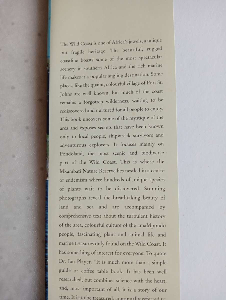 SIGNED BOOKS ON AUCTION TODAY-SOME VERY SCARCE " SUPERB COFFEE TABLE BOOK WILD COAST     "