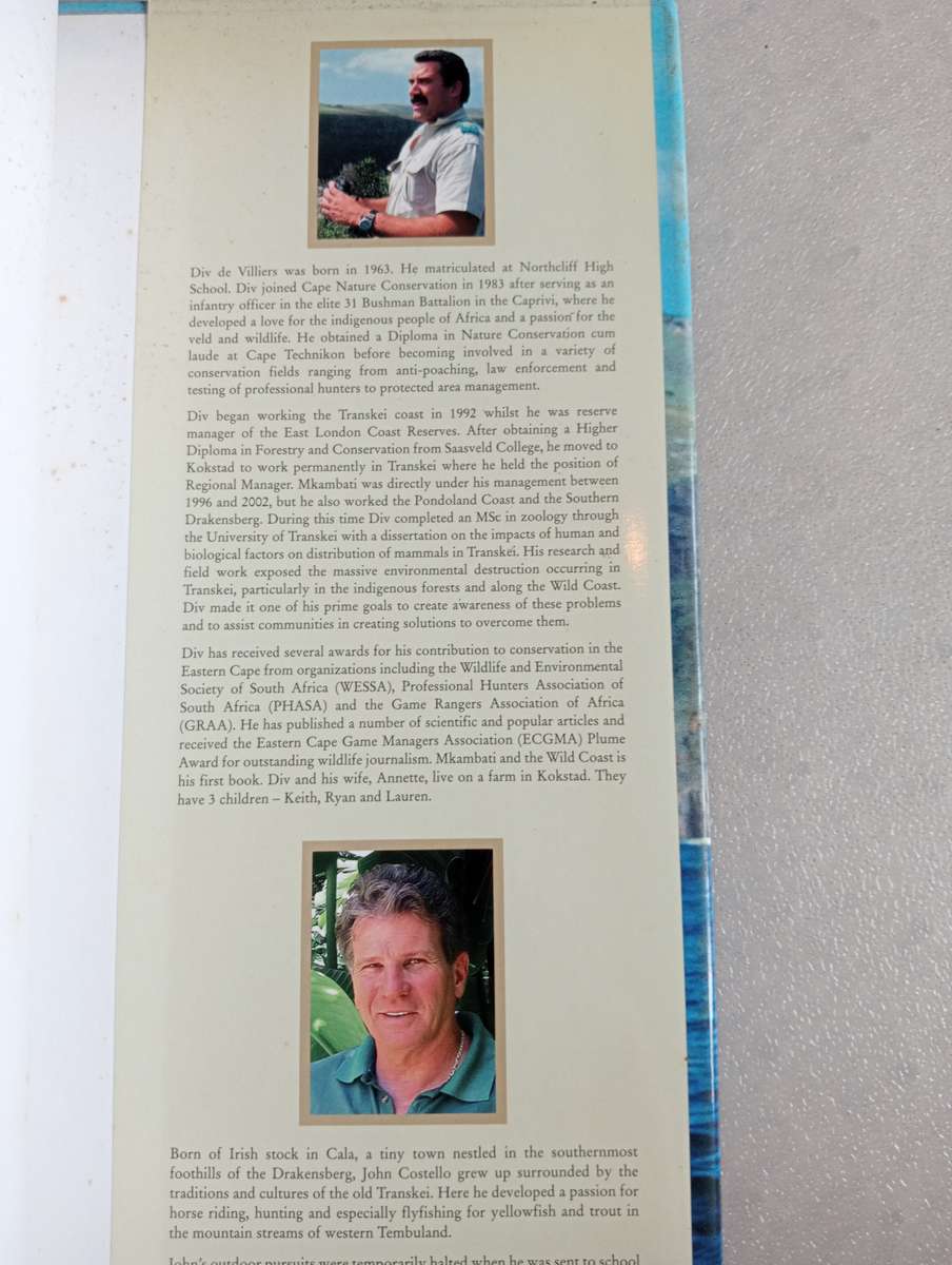 SIGNED BOOKS ON AUCTION TODAY-SOME VERY SCARCE " SUPERB COFFEE TABLE BOOK WILD COAST     "