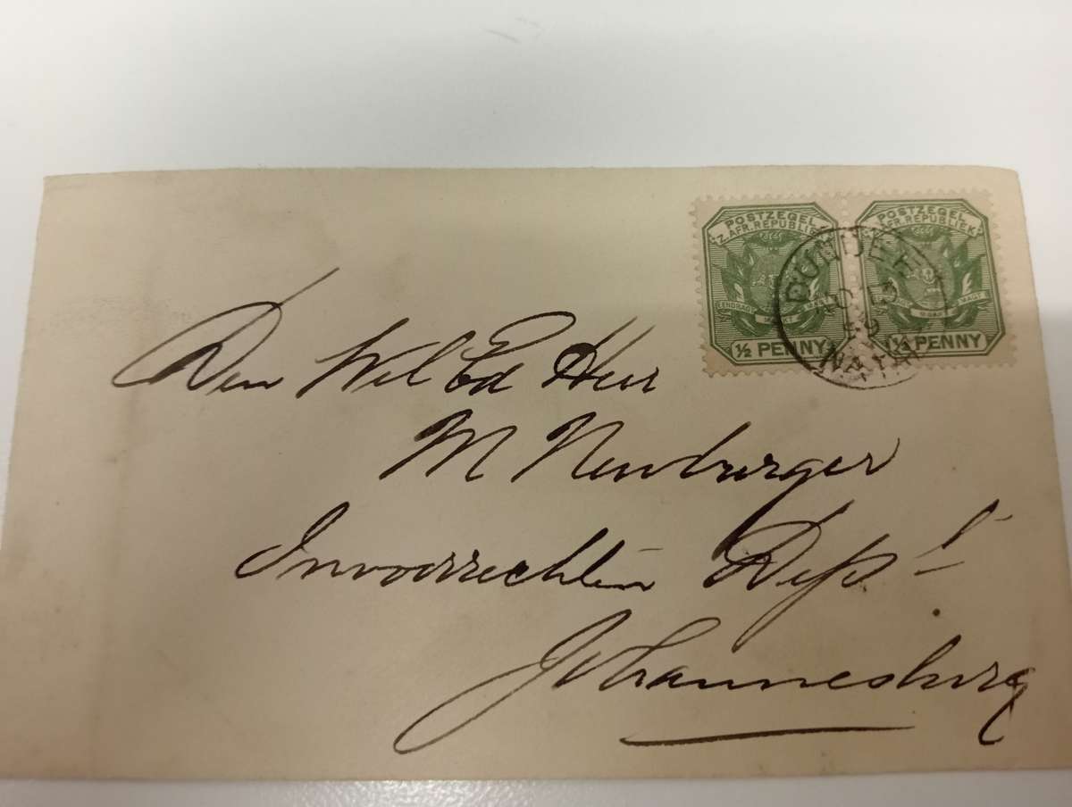 ZAR-LOVELY COVER !!! " DUNDEE-NATAL "  -MANY ON AUCTION-SEE THEM ALL !!!!!