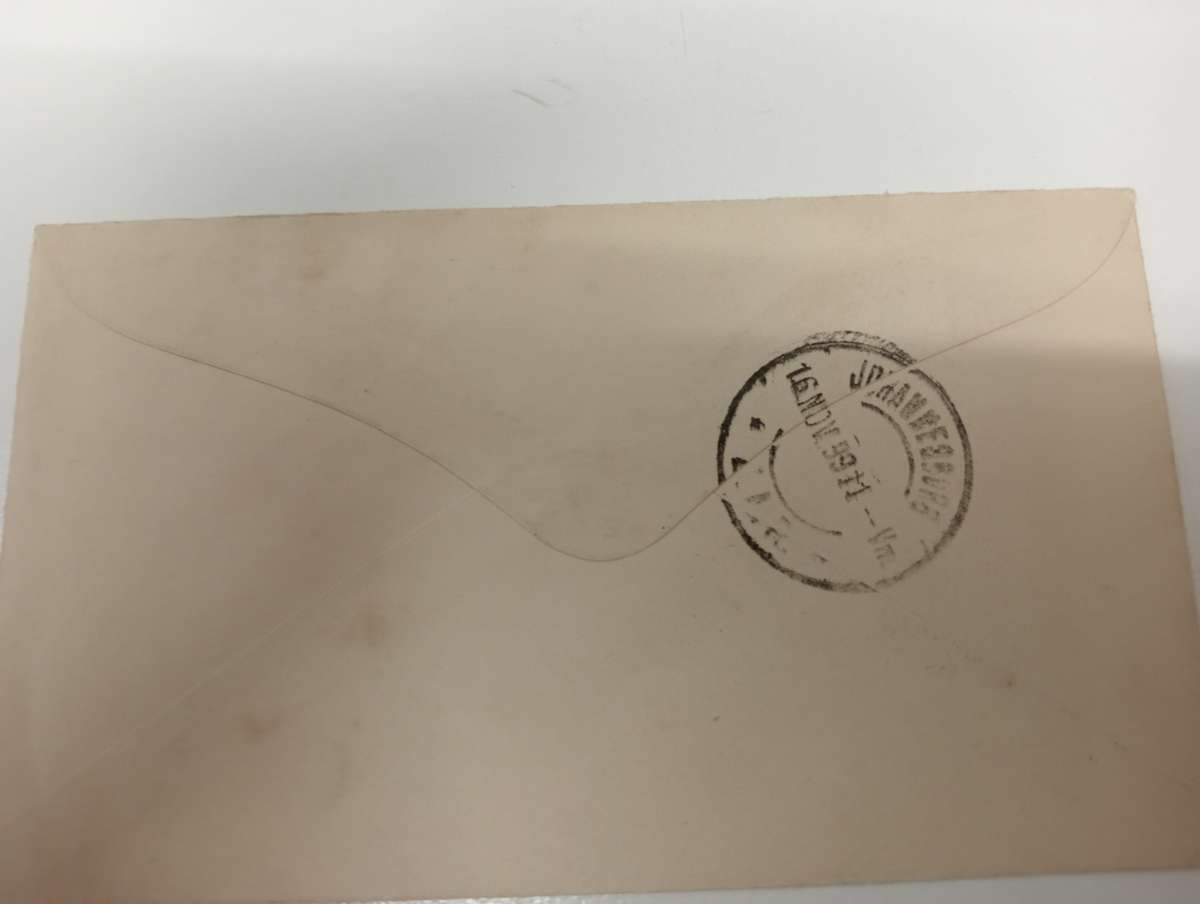 ZAR-LOVELY COVER !!! " DUNDEE-NATAL "  -MANY ON AUCTION-SEE THEM ALL !!!!!