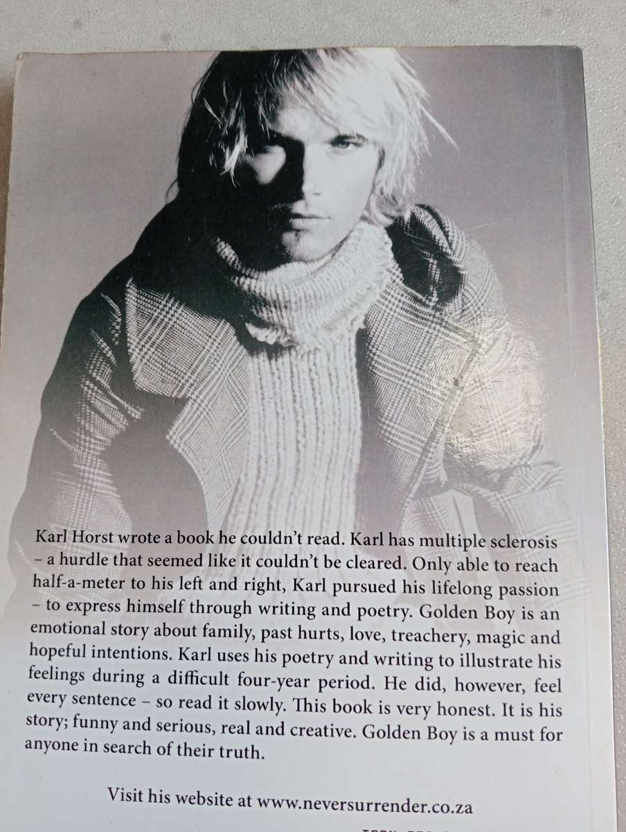 SIGNED BOOKS ON AUCTION TODAY- " SIGNED-GOLDEN BOY IN NEED OF CHANGE    "